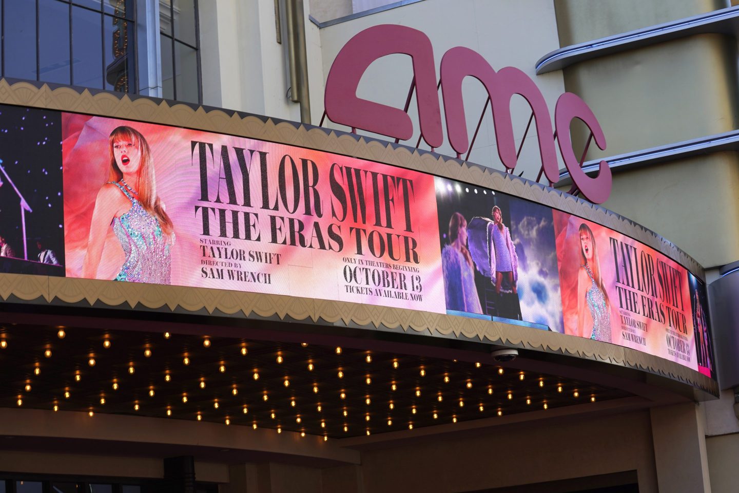 'Taylor Swift: The Eras Tour' arrecada entre US$ 95 milhões e US$ 97 milhões em primeiro lugar